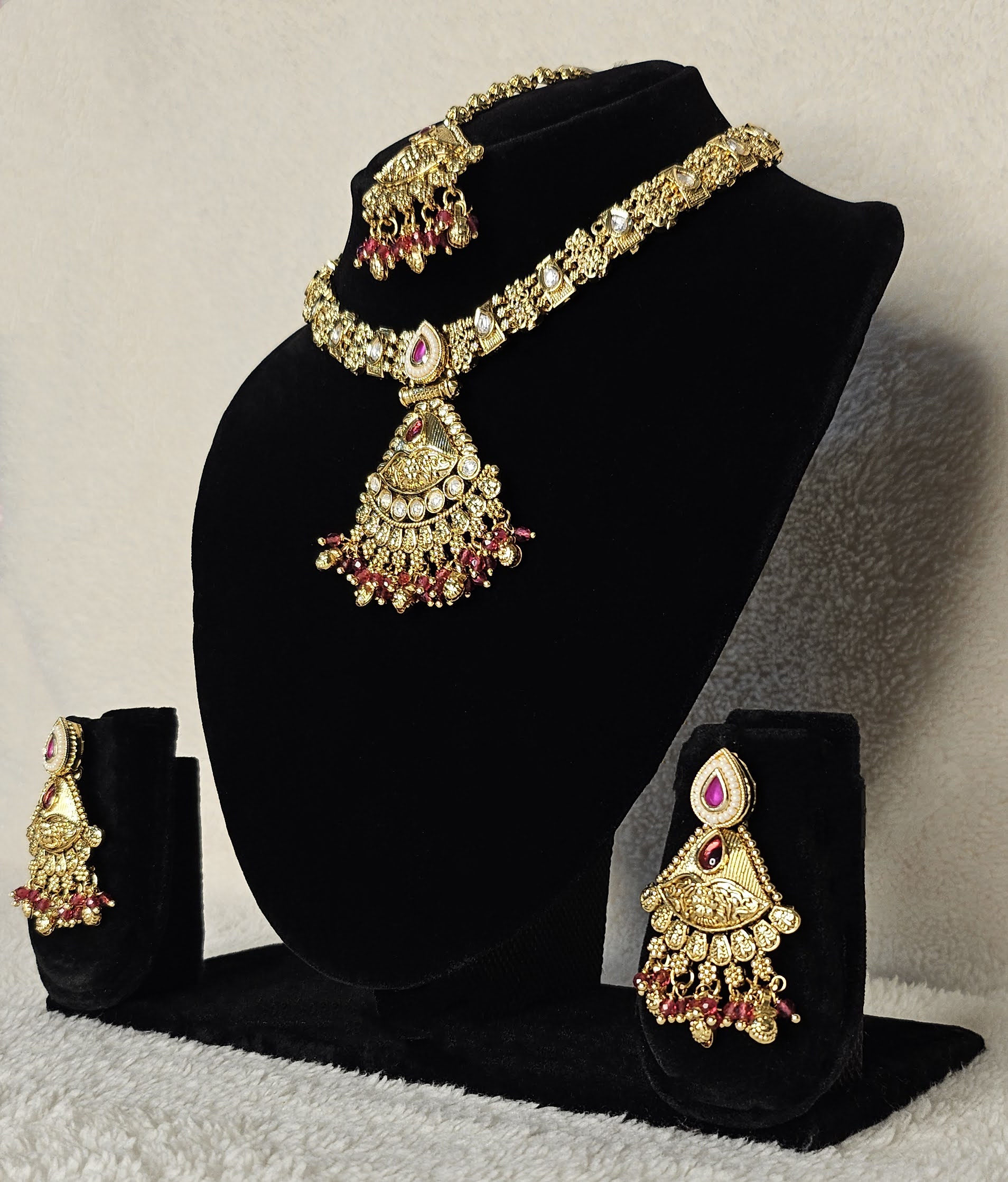 Heritage Antique Necklace & Maagtikka Set - Image 2