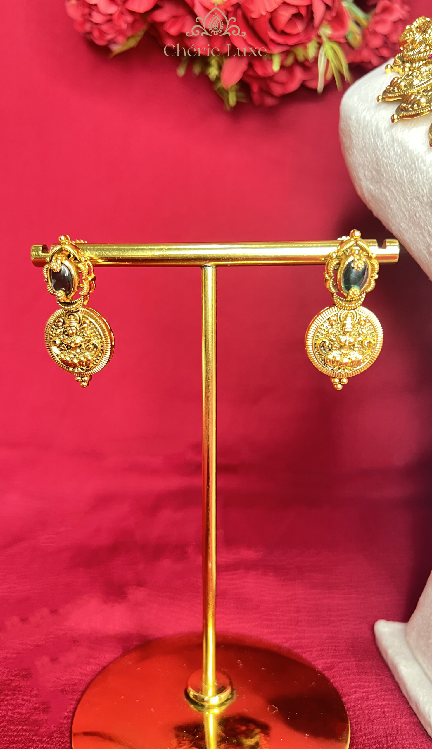 Divya Lakshmi Antique Kasumala Set - Image 3