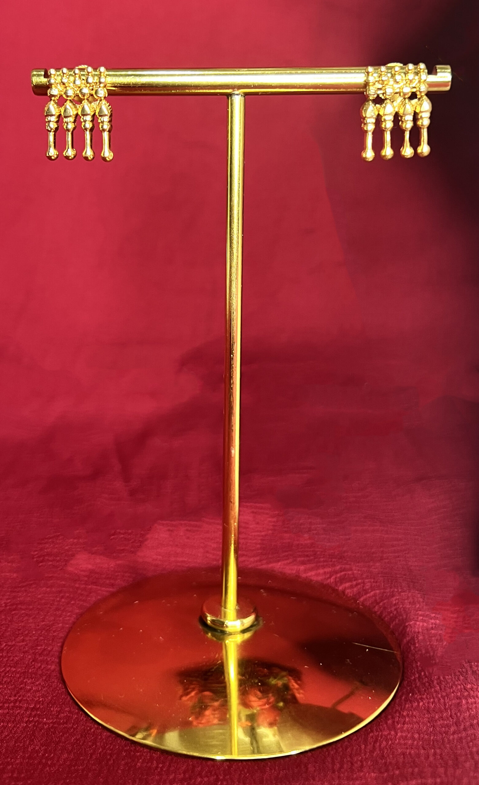 Tarini Solid Fringe Minimalist Design Choker Set - Image 3