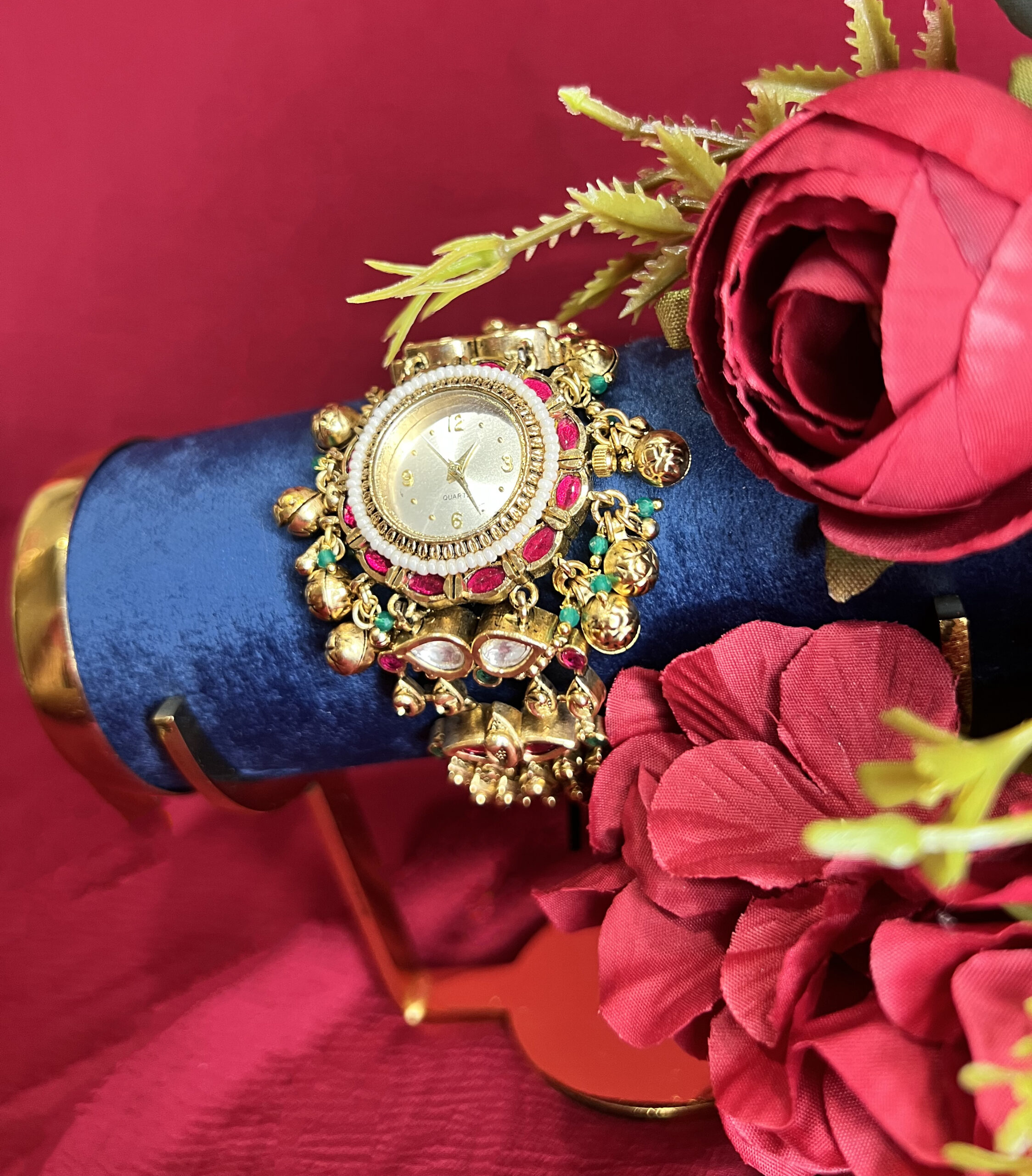 Maharani Kundan & Ghungroo | Heritage Bridal Watch - Image 2