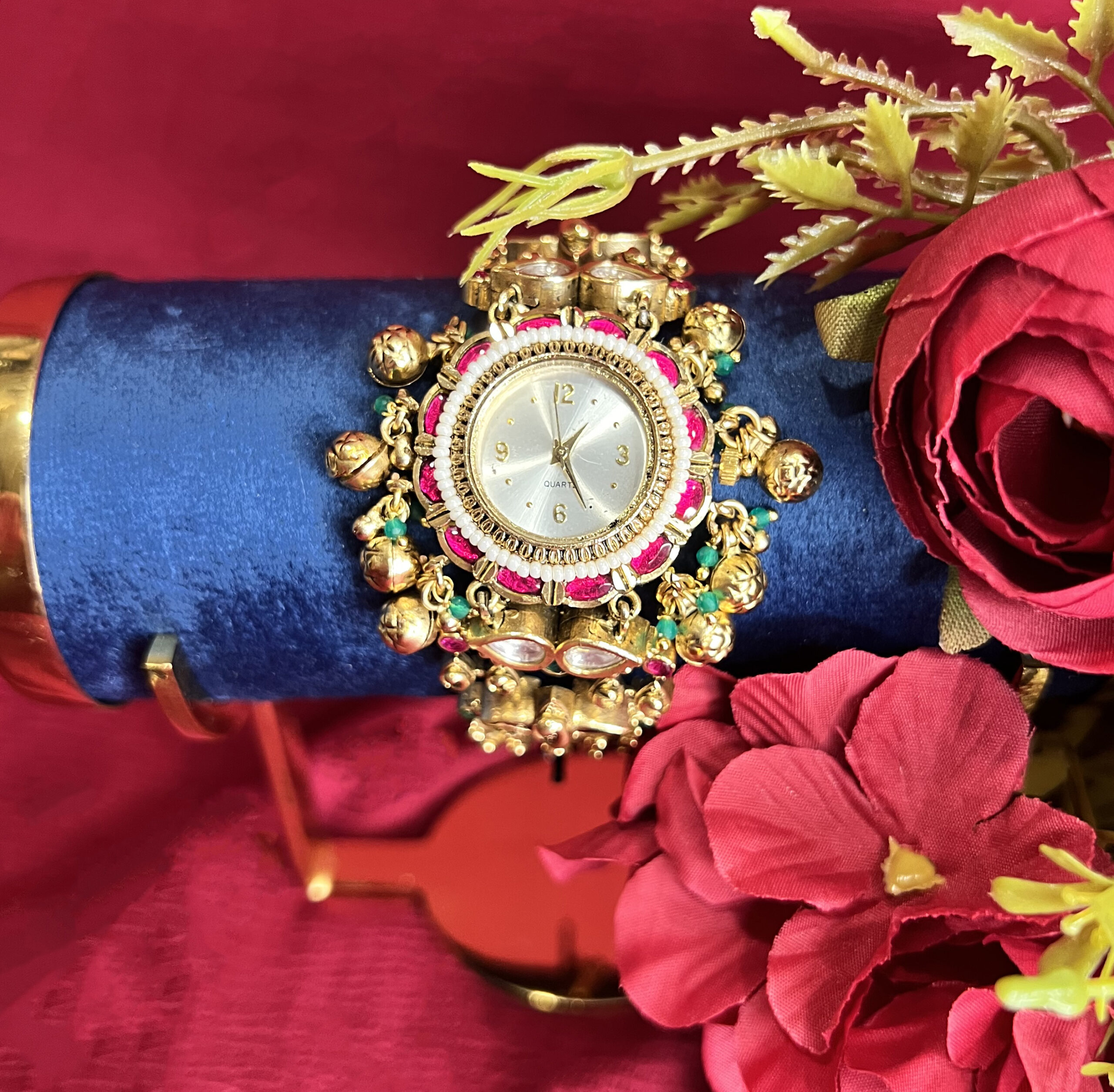 Maharani Kundan & Ghungroo | Heritage Bridal Watch - Image 3
