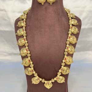Antique Lakshmi Kasu Haram Set